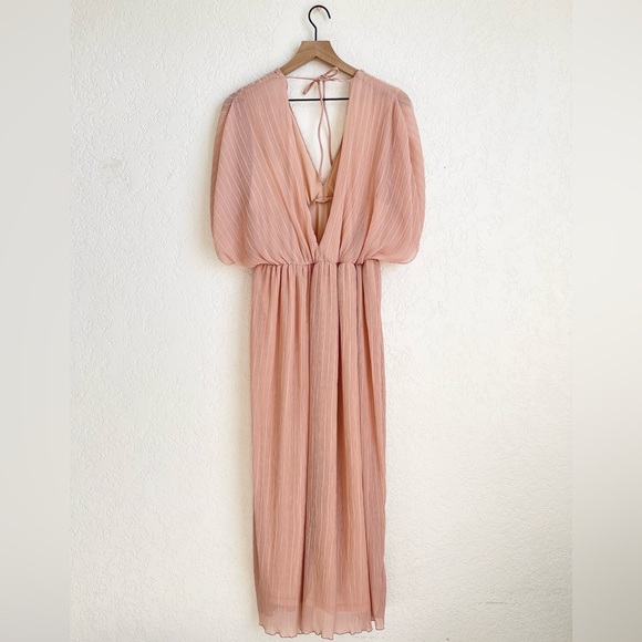 Zara Pleated Midi Dress - Picture 2 of 3